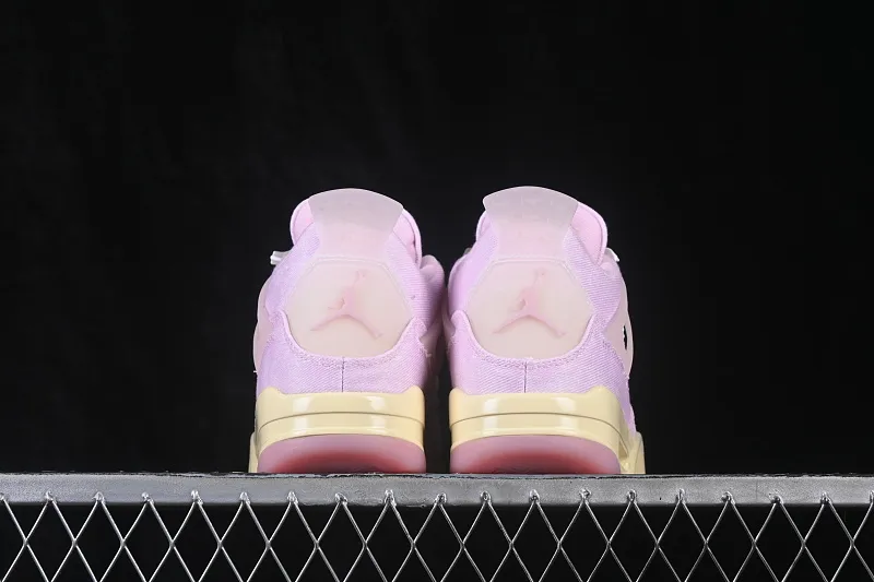 All categories Air Jordan Jordan series basketball shoes Air Jordan 4 Air Jordan 4 Retro "Iced Carmine" AJ4 Jordan 4 denim ice plum powder replica basketball shoes IB6716-600